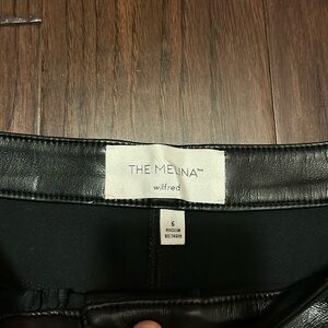 Leather pants, never worn. Very soft